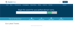 Desktop Screenshot of client.resellerchoice.com