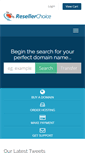 Mobile Screenshot of client.resellerchoice.com